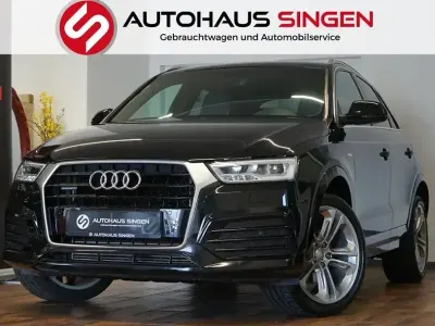 Gebraucht Audi Q3 S-Line 180 PS (132 kW) 2016 Schwarz (mythosschwarz) schwarz SUV