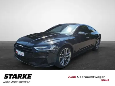 Gebraucht Audi A7 S-Line 299 PS (219 kW) 2023 Schwarz (mythosschwarz metallic) Limousine