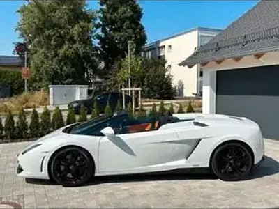 Gebraucht Lamborghini Gallardo 560 PS (411 kW) 2012 Weiß Cabrio