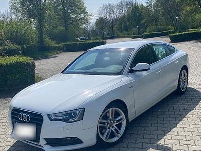 Gebraucht Audi A5 Sportback S-Line 170 PS (125 kW) 2013 Weiß Kleinwagen