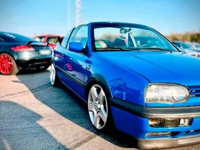 Gebraucht VW Golf Cabriolet Conceptline 90 PS (66 kW) 1995 Blau Cabrio