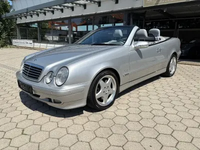 Gebraucht Mercedes CLK430 Elegance 279 PS (205 kW) 2001 Silber Cabrio