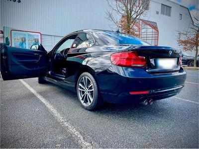 Gebraucht BMW 220 Sport Line 184 PS (135 kW) 2018 Schwarz Coupé