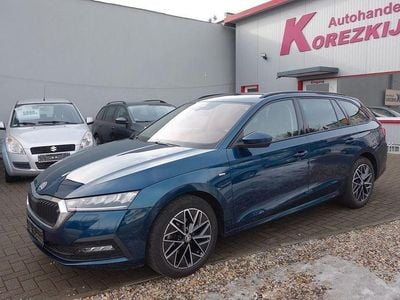 Gebraucht Skoda Octavia Clever 150 PS (110 kW) 2022 Blau Kombi