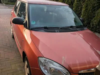 Brugt Skoda Fabia 60 HK (44 kW) 2009 Orange Hatchback