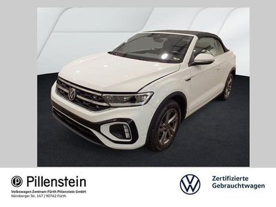 Gebraucht VW T-Roc Cabriolet R-line 150 PS (110 kW) 2025 Weiß Cabrio