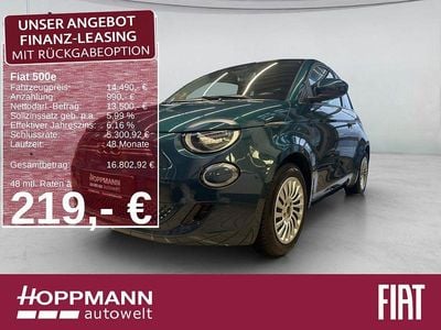 Gebraucht Fiat 500e Action 69 kW (95 PS) 2022 Grün Limousine
