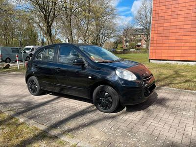 Gebraucht Nissan Micra Pure 80 PS (58 kW) 2012 Schwarz Kleinwagen
