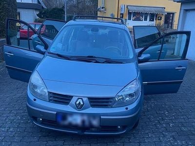 Gebraucht Renault Scénic II 135 PS (99 kW) 2005 Blau Van / Kleinbus