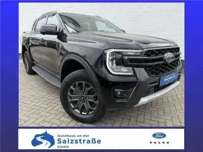 Gebraucht Ford Ranger Wildtrack 205 PS (150 kW) 2023 Obsidianschwarz metallic Pickup