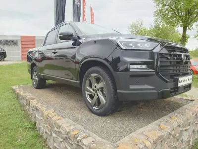 Neu KGM Musso 203 PS (149 kW) 2026 Space black Pickup