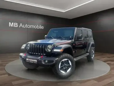 Gebraucht Jeep Wrangler Unlimited Rubicon 284 PS (208 kW) 2020 Schwarz SUV