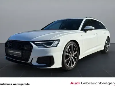 Gebraucht Audi A6 S-Line 204 PS (150 kW) 2024 Gletscherweiß metallic Kombi