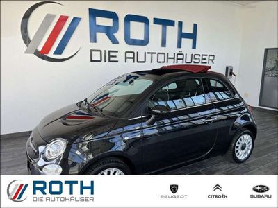 gebraucht Fiat 500 EU6d-T 1.2 8V Lounge Faltdach CarPlay Klimaautom