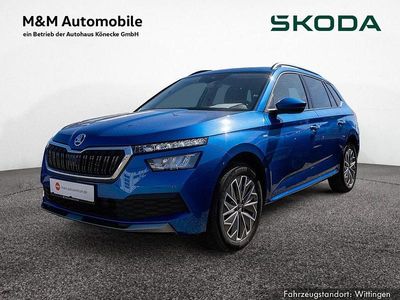 Gebraucht Skoda Kamiq Clever 110 PS (80 kW) 2021 Raceblau SUV