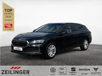 Gebraucht Skoda Superb 150 PS (110 kW) 2026 Ebony schwarz Kombi