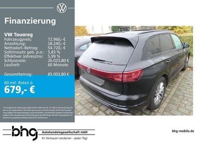 Gebraucht VW Touareg R-line 286 PS (210 kW) 2025 Schwarz SUV