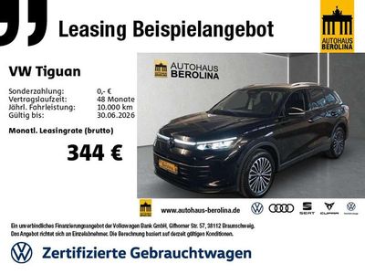 Gebraucht VW Tiguan Goal 131 PS (96 kW) 2025 Schwarz SUV