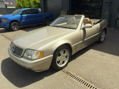 Gebraucht Mercedes SL500 1998 Beige Cabrio