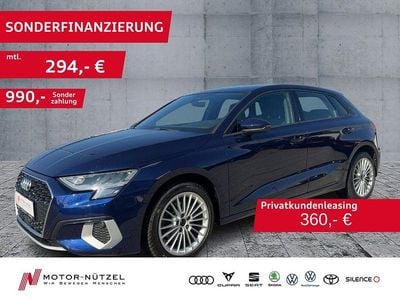 Gebraucht Audi A3 Ambiente 110 PS (80 kW) 2020 Navarrablau metallic Limousine