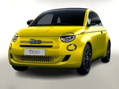 Nowe Fiat 500 La Prima 65 KM (47 kW) 2026 Żółty Kabriolet