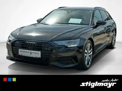Gebraucht Audi A6 S-Line 245 PS (180 kW) 2022 Mythosschwarz metallic Kombi