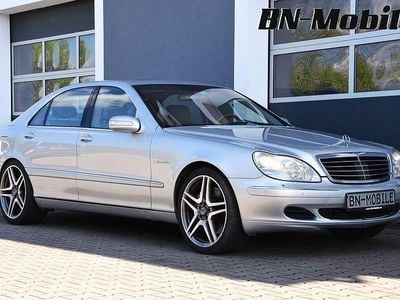 Usata Mercedes S600L AMG 500 CV (367 kW) 2003 Argento Berlina