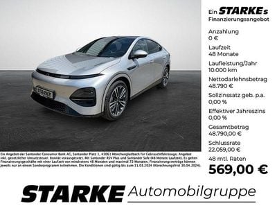 Neu XPENG G6 AWD Performance 350 kW (476 PS) 2025 Midnight black SUV