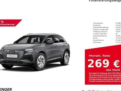 Gebraucht Audi Q4 e-tron Comfort 125 kW (170 PS) 2023 Kieselgrau SUV