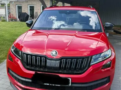 Gebraucht Skoda Kodiaq SportLine 190 PS (139 kW) 2021 Rot SUV