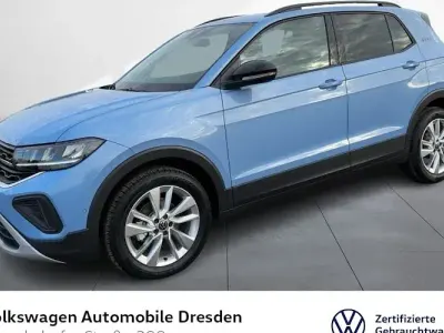 Gebraucht VW T-Cross Goal 116 PS (85 kW) 2025 Clear blue metallic SUV