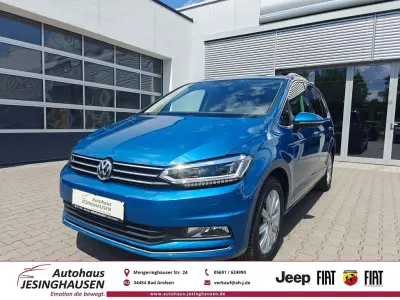 Gebraucht VW Touran Highline 150 PS (110 kW) 2016 Blau Van / Kleinbus