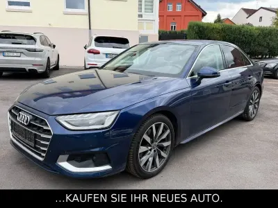 Gebraucht Audi A4 Advanced 163 PS (119 kW) 2020 Blau Limousine