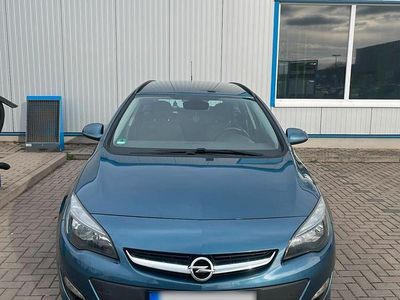 Gebraucht Opel Astra 110 PS (80 kW) 2015 Blau Kombi