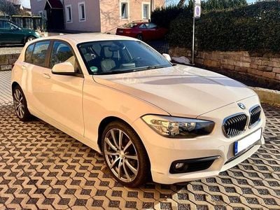 Gebraucht BMW 116 109 PS (80 kW) 2016 Weiß Kleinwagen