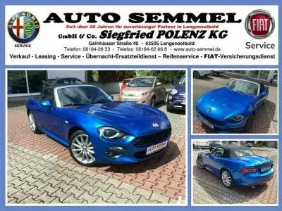 Gebraucht Fiat 124 Spider Lusso 140 PS (102 kW) 2017 Blau Cabrio