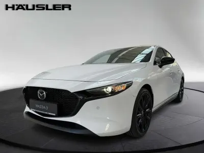 Nouă Mazda 3 Homura-Line 140 CP (102 kW) 2025 Alb Berlinǎ