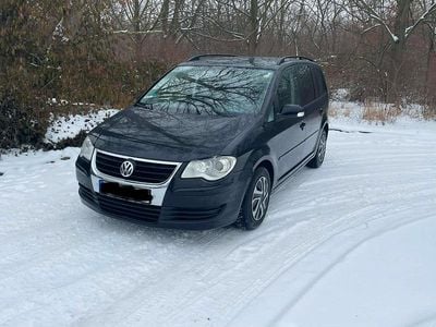 Gebraucht VW Touran United 170 PS (125 kW) 2008 Schwarz Van / Kleinbus