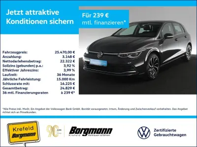 Gebraucht VW Golf VIII Style 190 PS (139 kW) 2024 Uranograu Limousine