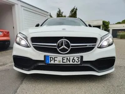 Gebraucht Mercedes C63S AMG AMG 510 PS (375 kW) 2017 Weiß Limousine
