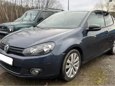 Gebraucht VW Golf VI Style 105 PS (77 kW) 2011 Blau Kleinwagen