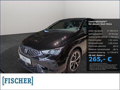 Neu Seat Ibiza FR 116 PS (85 kW) 2026 Schwarz Limousine