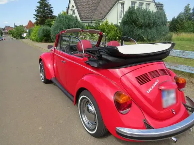 Gebraucht VW Käfer 50 PS (36 kW) 1976 Rot Cabrio