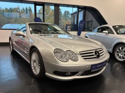 Gebraucht Mercedes SL55 AMG AMG 500 PS (367 kW) 2002 Silber Cabrio