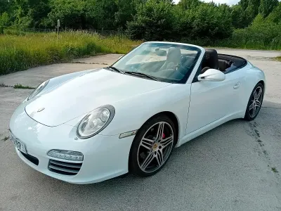 Gebraucht Porsche 911 Carrera 4S Cabriolet Sport 385 PS (283 kW) 2009 Weiß Cabrio
