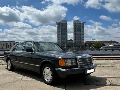 Gebraucht Mercedes S300 150 PS (110 kW) 1987 Schwarz Limousine