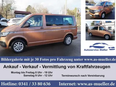 Usata VW Multivan 150 CV (110 kW) 2021 Arancione Monovolume
