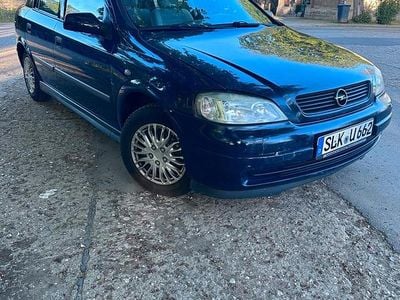 Usata Opel Astra 60 CV (44 kW) 2001 Blu Utilitaria