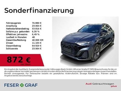 Second-hand Audi Q8 S-Line 286 CP (210 kW) 2025 Gri SUV
