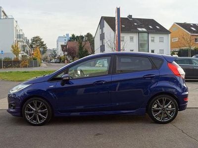 Gebraucht Ford Fiesta ST-Line 140 PS (102 kW) 2017 Blau Limousine